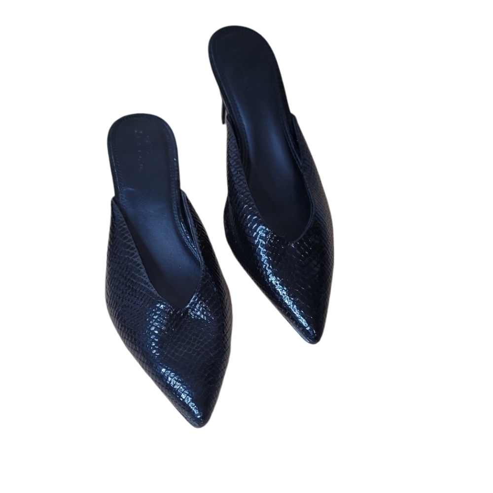 ASOS Design Siena Mid Heeled Mules Size 9 - Picture 1 of 10
